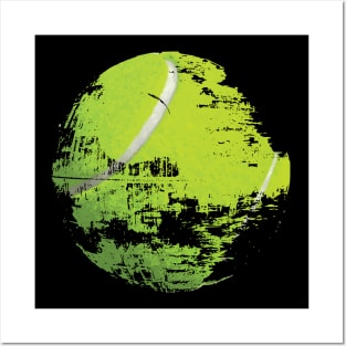 Tennis ball under construction Posters and Art